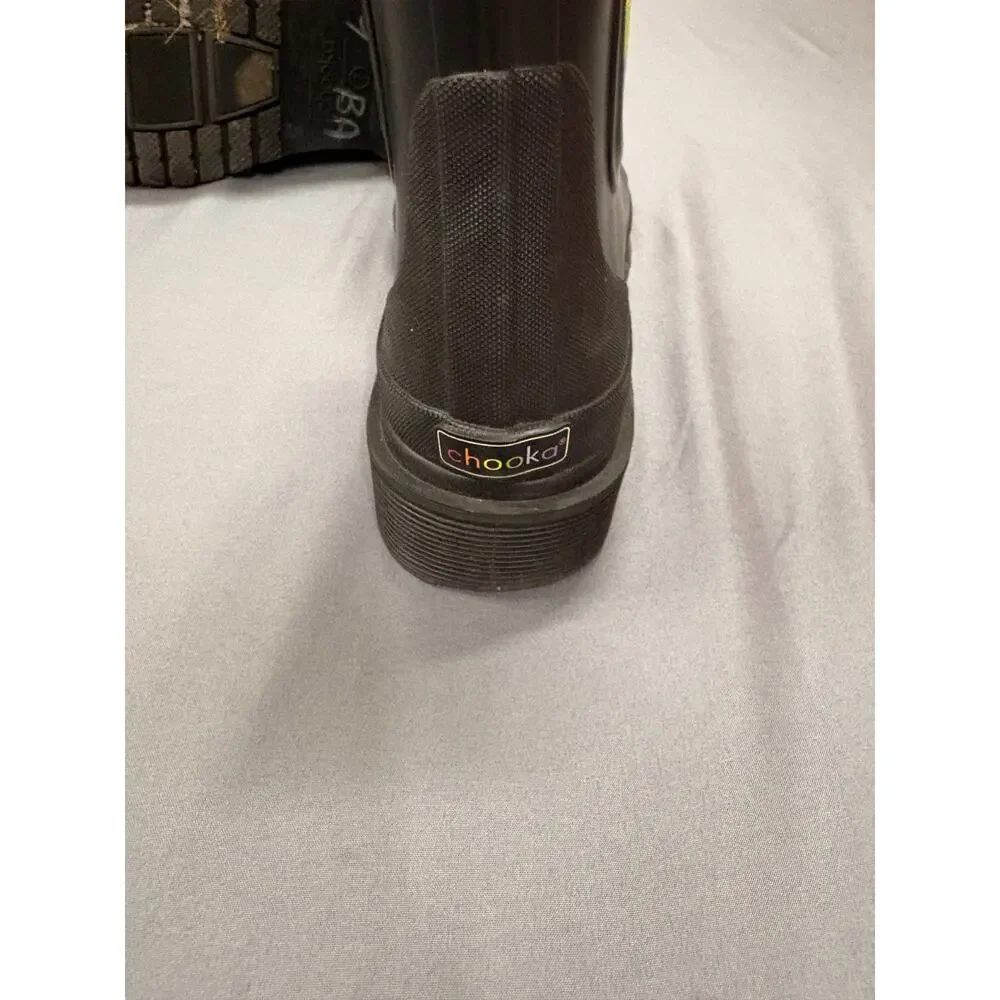 Chooka Ballard Pride 🏳️‍🌈Chelsea Waterproof Rain Boots Women’s Size 7 rainbow